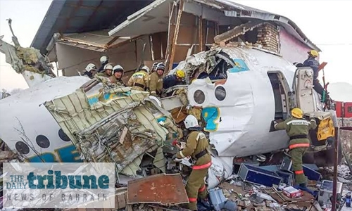 12 killed after jetliner crashes in Kazakhstan