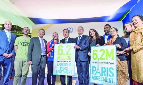 Record number of signatures expected for Paris Agreement