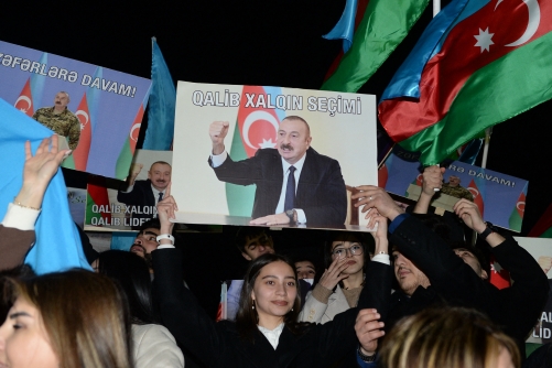 Azerbaijan president cements grip on power after Karabakh win