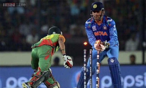  India beat Bangladesh by one run at World T20