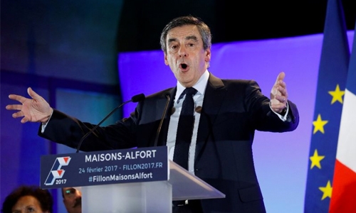 French legal probe ratchets up pressure on Fillon election bid