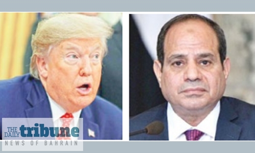 Trump, Sisi agree on need to end Libya conflict