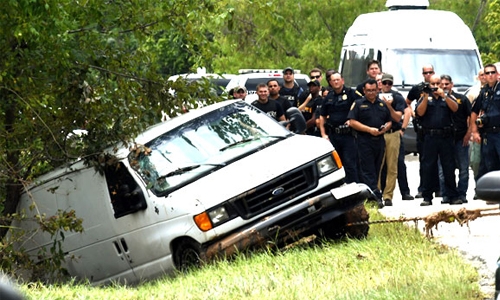 Six family members found dead in missing van