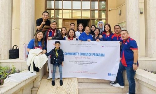 Filipino teachers spread love to kids of Alkawther Social Welfare