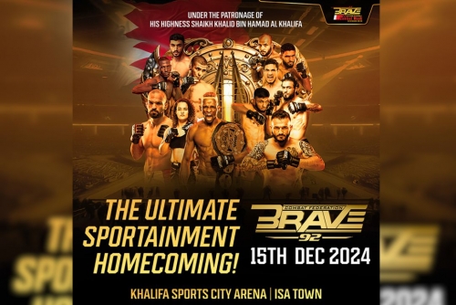 Bahrain Set for MMA Spectacle: BRAVE CF 91 & 92 to Thrill Fans in December