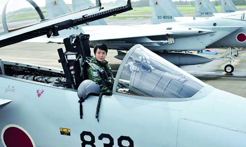 Japan gets its first woman fighter jet pilot