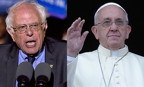 Bernie Sanders meets privately with Pope Francis