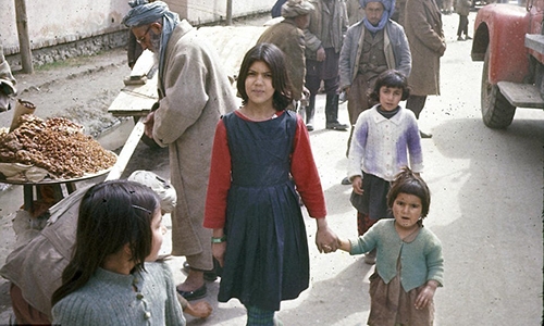 Life in Afghanistan before plunging into hell