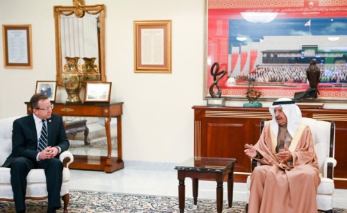 HRH the Premier meets U.S. Ambassador