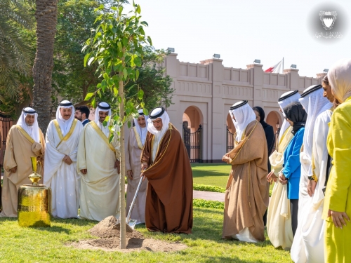 HRH the Crown Prince and Prime Minister launches National Tree Week: 28 October 2024