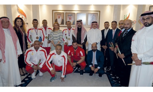 Bahrain grab double gold in bodybuilding