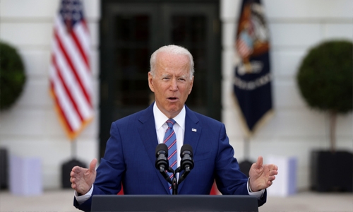 Covid-19 not yet 'vanquished', Biden warns in July 4 speech