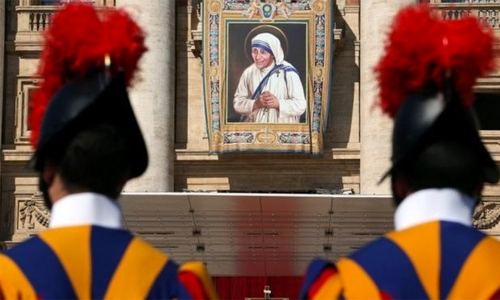 Pope declares Mother Teresa a saint