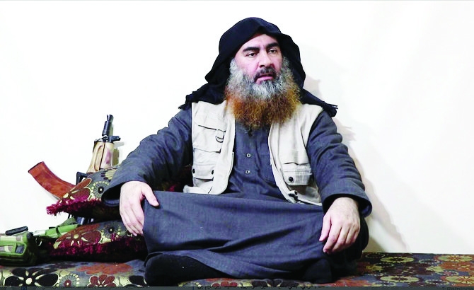 Al Baghdadi appears in new propaganda video
