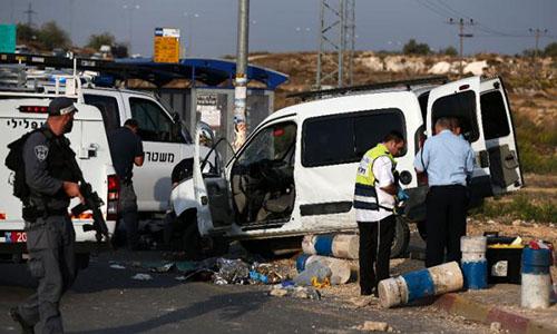 Palestinian car attack injures 2 in West Bank, driver killed