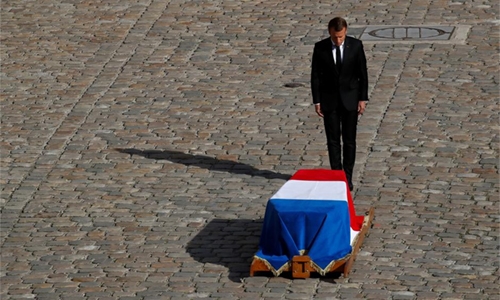 France bids farewell to ex-President Jacques Chirac