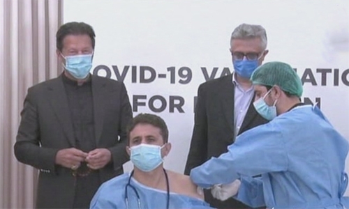 PM Imran Khan launches Pakistan's Covid-19 vaccination drive