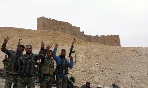 Syria forces retake Palmyra from IS in major symbolic victory