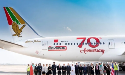 Gulf Air showcases new Dreamliner to US Ambassador 