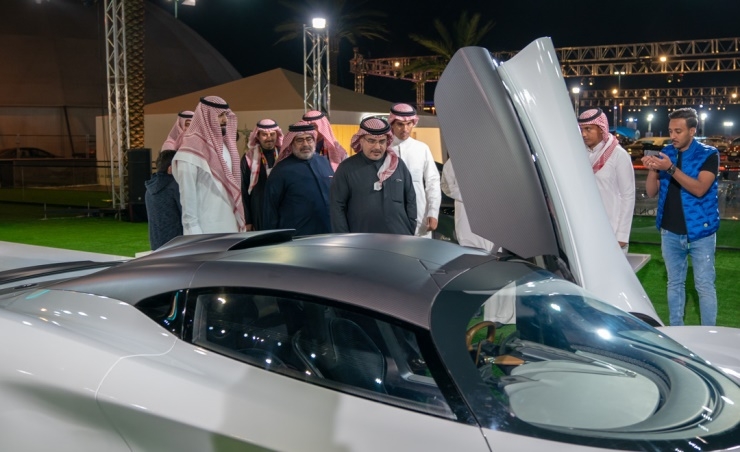 HRH the CP visits the Riyadh Motor Show