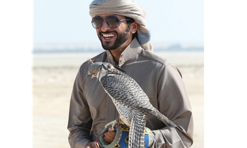 Delight for Bahraini  falconers