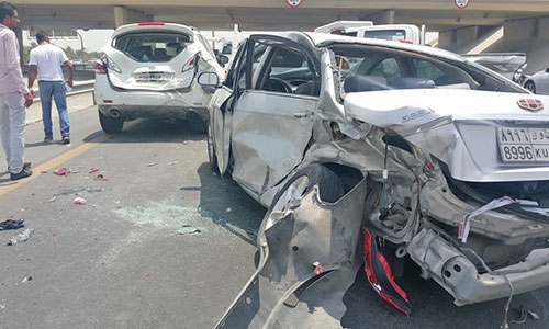 Saudi man injured in accident near Adhari Park