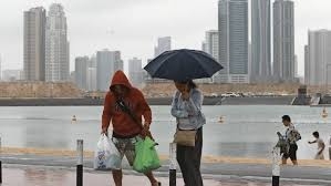 Rain hits parts of UAE amid cold, dusty weather