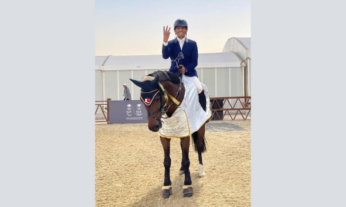 Bahraini Sami Ghazwan triumphs in Saudi showjumping championship