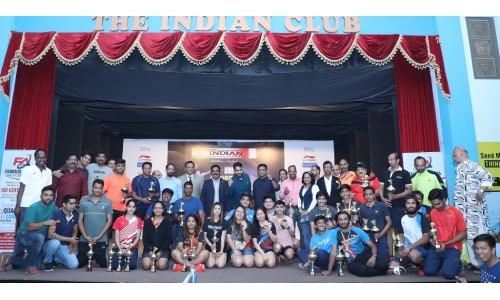 Indian Club conclude badminton doubles tournament