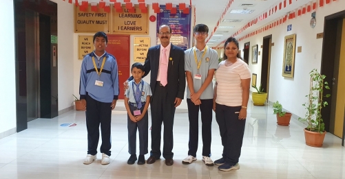 NMS- Bahrain wins gold and silver at Bahrain Schools’ Chess Championship