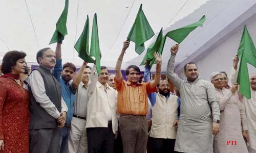 India flags off its fastest-ever train