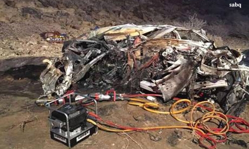 Saudi road crash kills 15, including six children