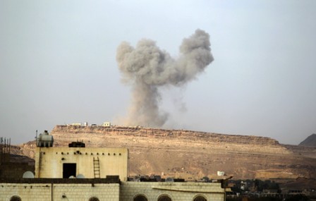 10 dead as intense coalition raids pound Yemen capital