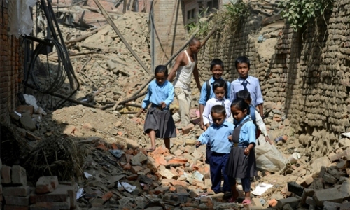 Nepal begins process to deliver grants nearly a year after quake