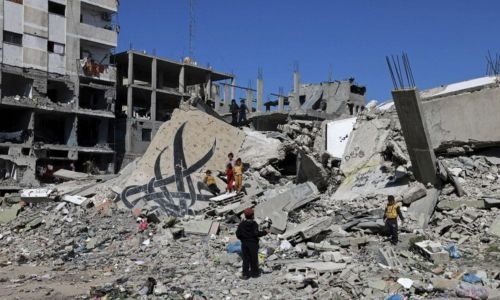 Southern Gaza hit as Israeli spy chief holds new talks