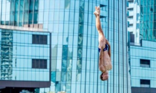 Popovici and Iffland Dominate Prelims of High Diving World Cup in Bahrain