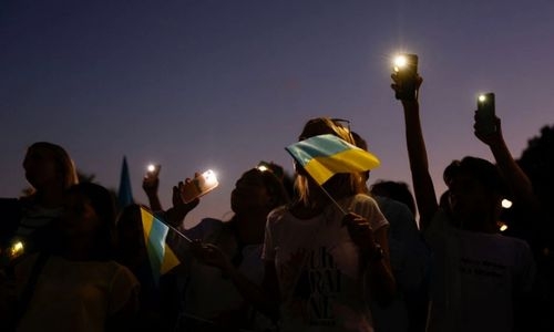Defiant Ukraine marks Independence Day six months after invasion