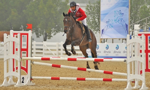 Sami Ghazwan wins showjumping tourney