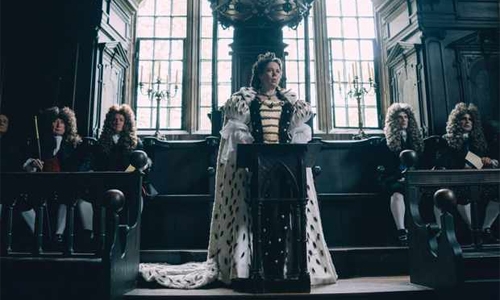 The Favourite: Scheming for power in a kinky palace triangle