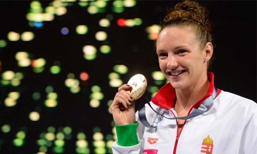 Hungary's 'Iron Lady' turns to gold