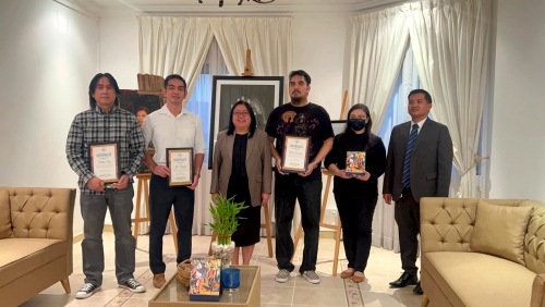Four Bahrain-based Filipino artists honoured