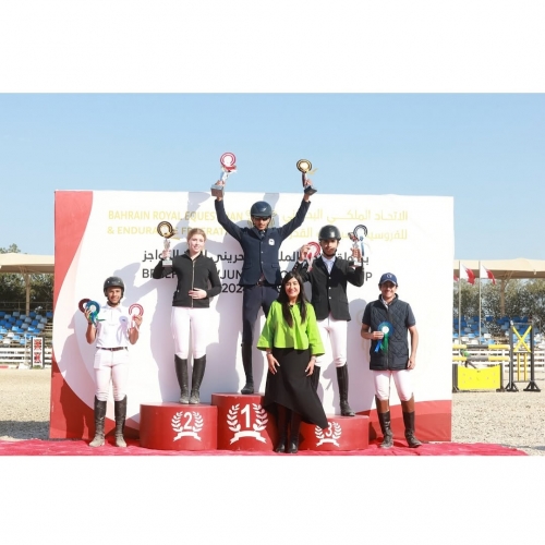 Ministry of Interior's Showjumping Team Claims Victory at BREEF Grand Prix