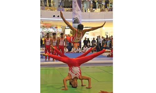 Gymnastic, self-defence shows held 