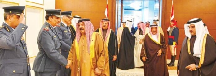 His Majesty returned to Bahrain