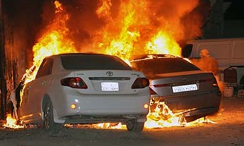 Six jailed for setting Bahrain MP's two cars on fire