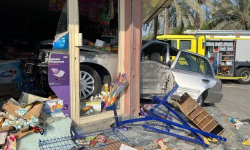Asian man killed as car rams into shop in Karzakan