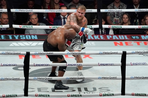 Tyson beaten by Youtuber Paul in heavyweight return