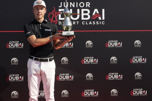 Junior dubai desert classic secures World amateur golf ranking status