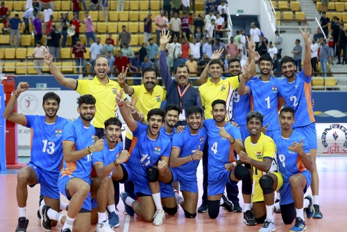 Bahrain go down fighting to India in Asian volleyball