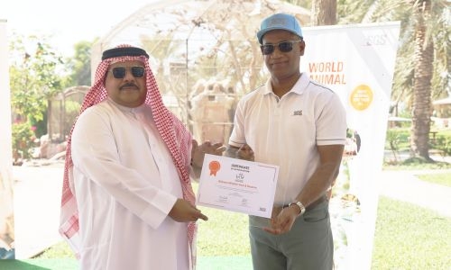 Al Areen Wildlife Park receives 'SGS best contribution to the Preservation of Wildlife' Certification